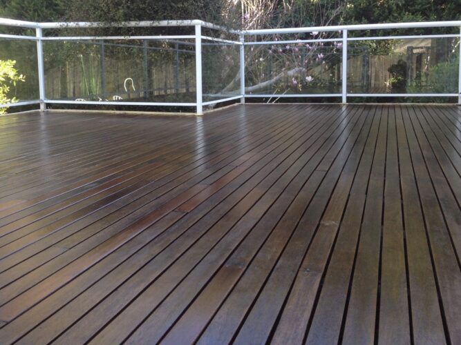 Outdoor deck restoration - After Sydney NSW
